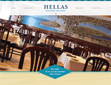 Tablet Screenshot of hellasrestaurantandlounge.com